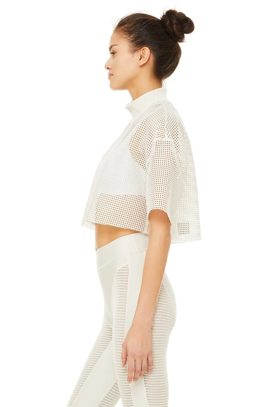 Appeal Short Sleeve Top - Bone