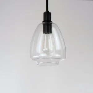 Babylon 7 in Pendant Light Black Finish