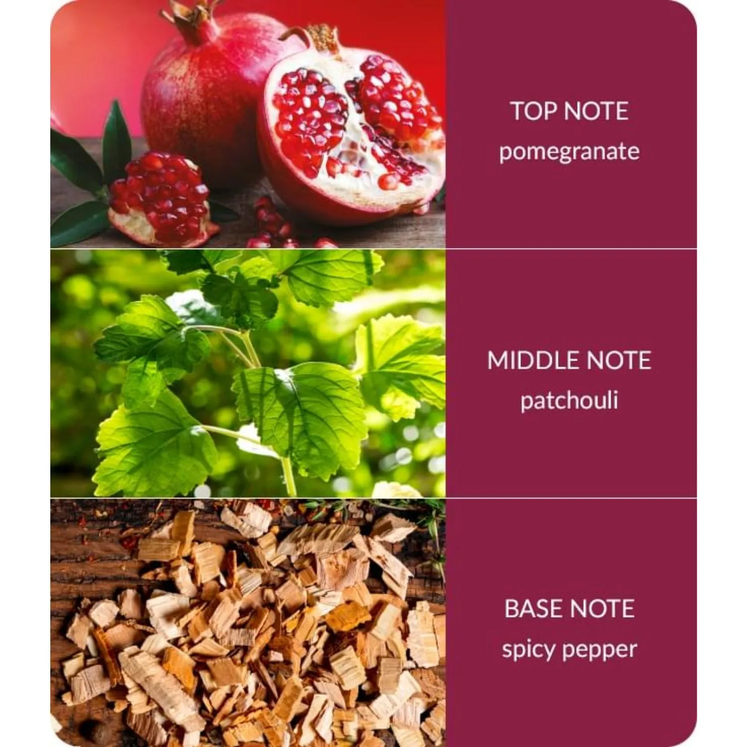Bamboo 10ml Pomegranate & Pepperwood Essential Oil