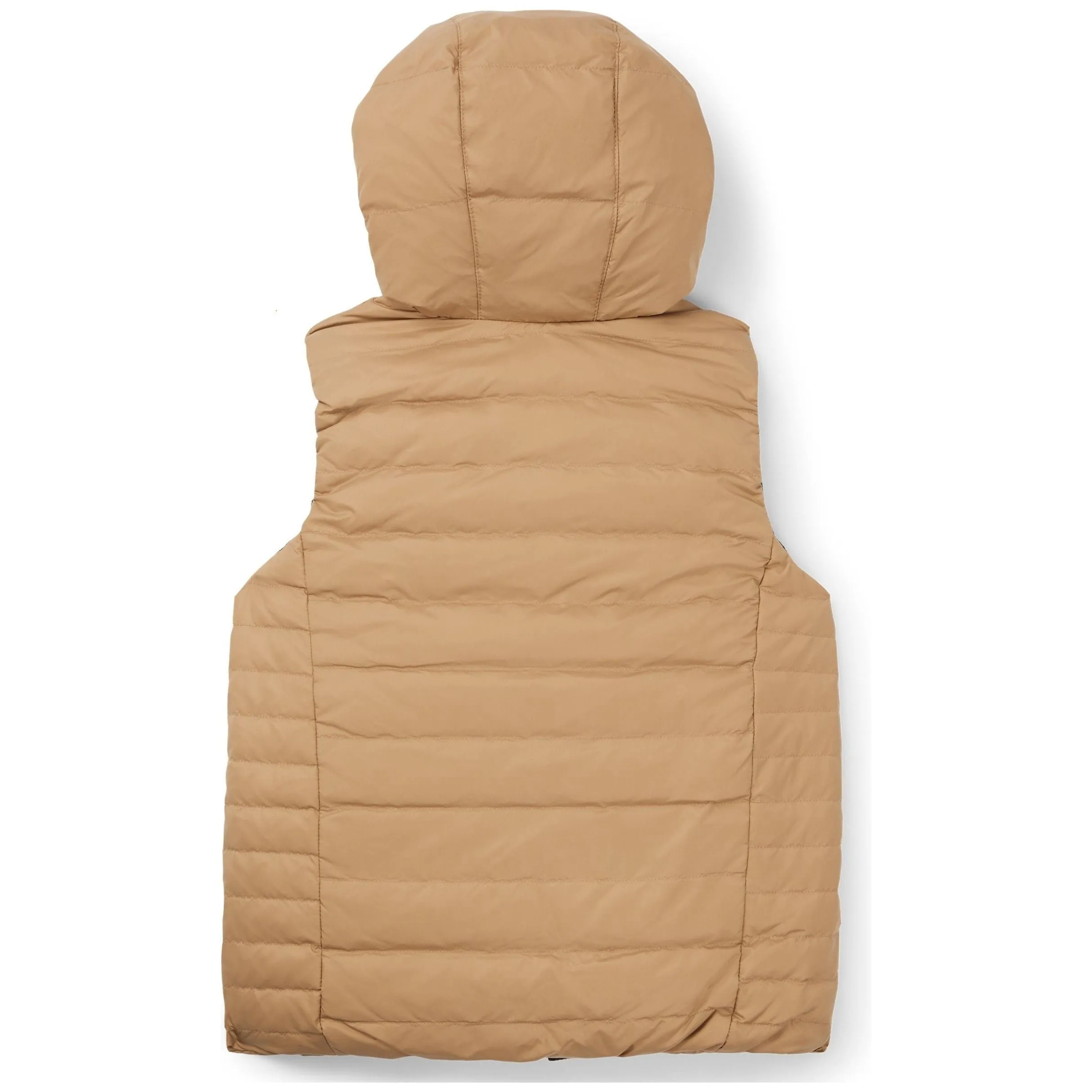 BOSS KIDS WATER-REPELLENT REVERSIBLE PADDED GILET