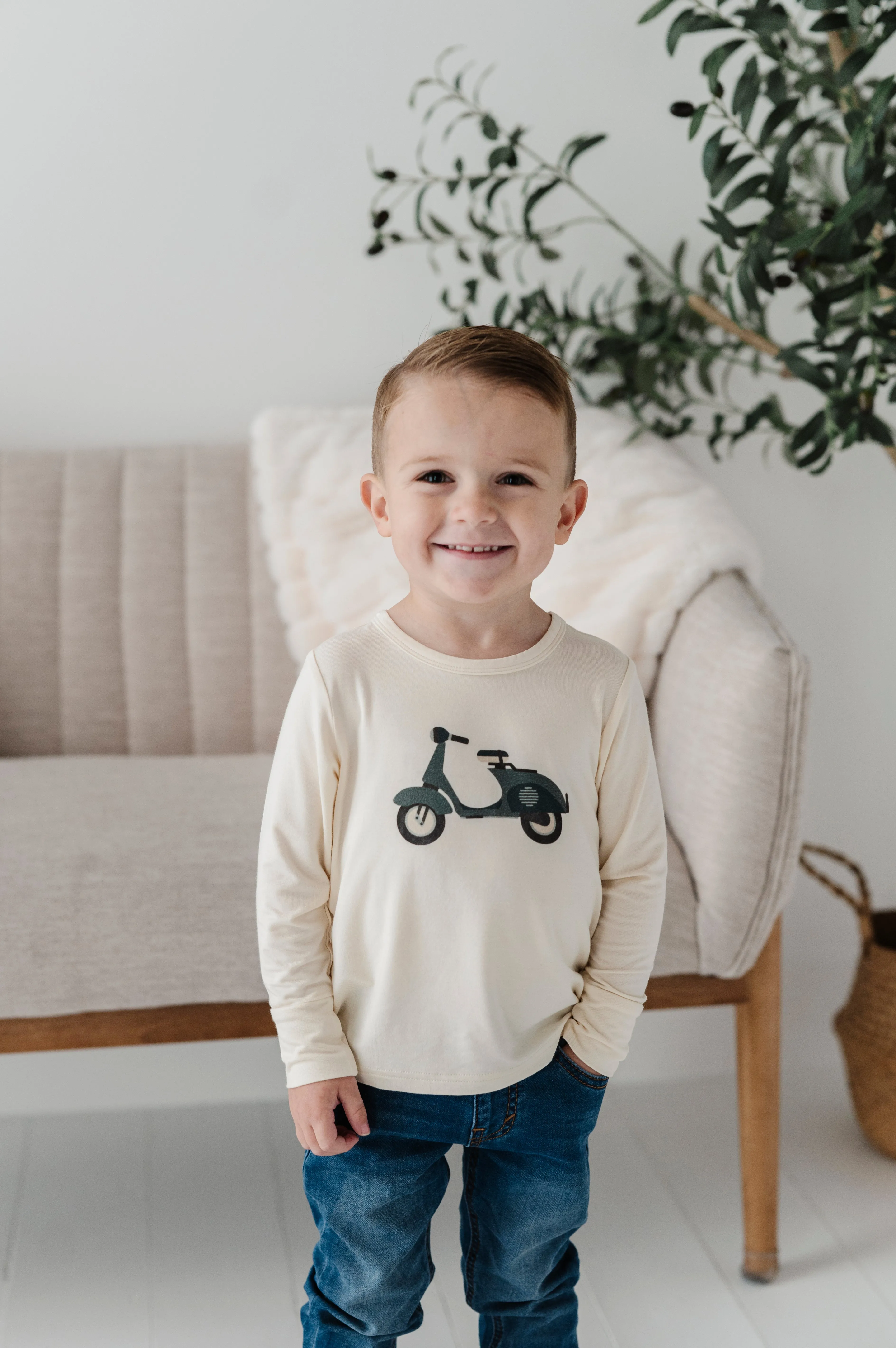 Boy's Long Sleeve Tee