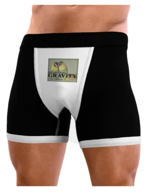 Can't Blame Gravity Einstein Mens Boxer Brief Underwear