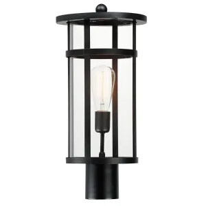 Clyde Vivex 19 in. Lantern Head Black Finish