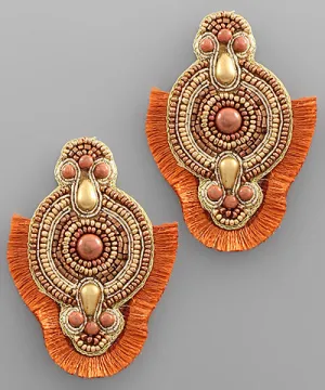 Copper Vibes Earring
