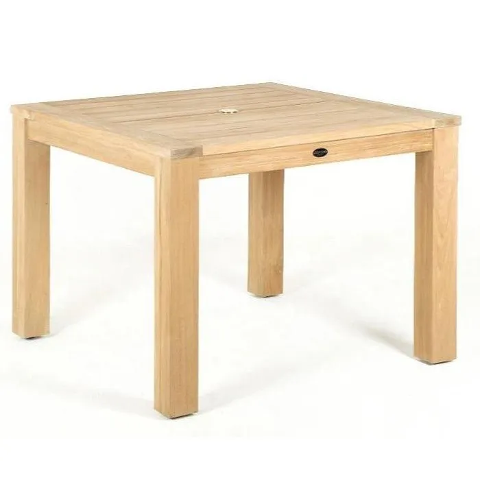 Couper Dining Table 1000 Square   4x Blake chairs in Black - Floor Model