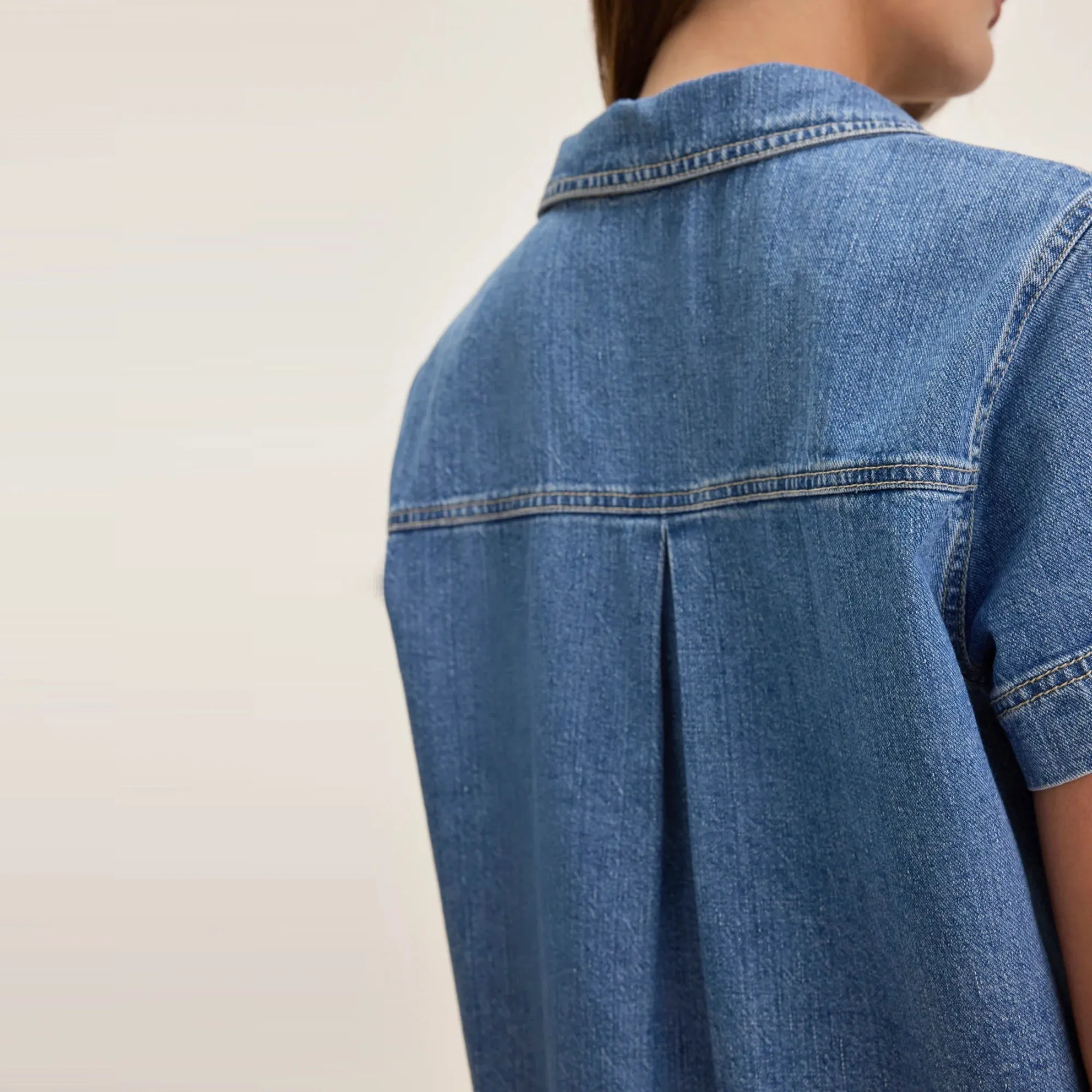 Delana Denim Dress (Indigo)
