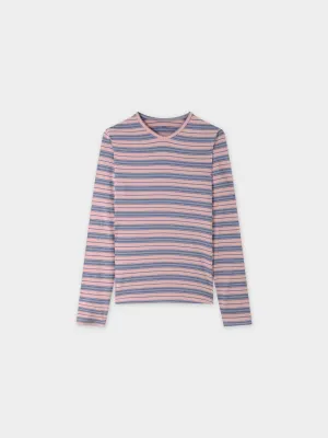 Double Stripe High V-Pink/Blue