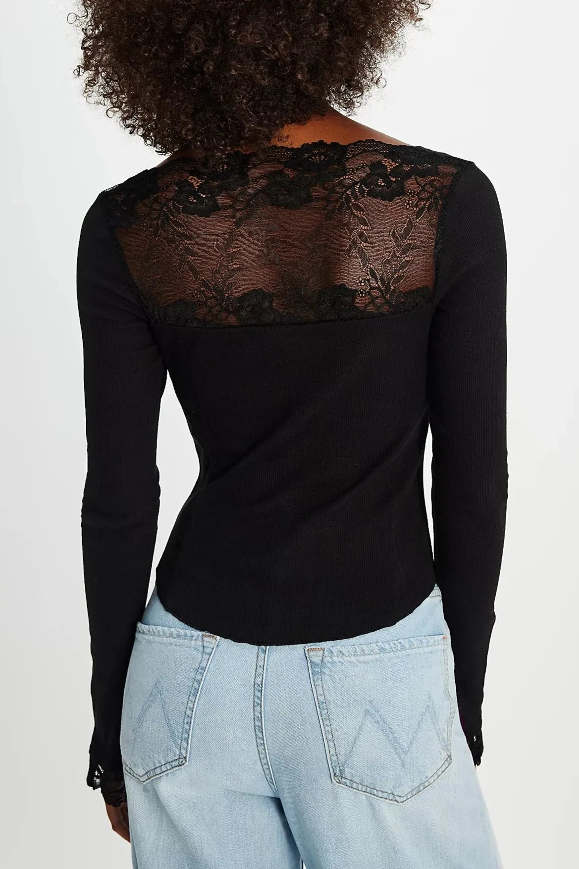Free People Cuff It Long-Sleeve Top