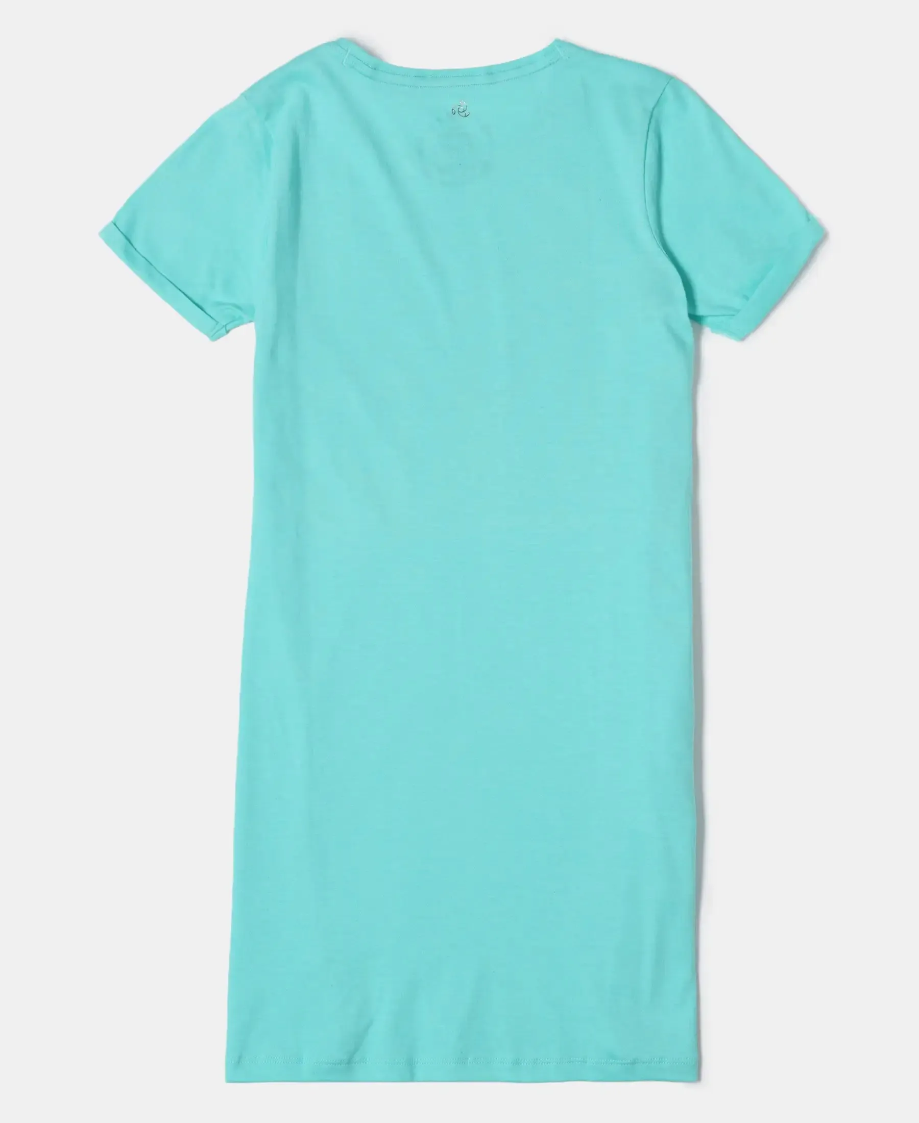 Girl's Super Combed Cotton Graphic Printed Dress - Cockatoo