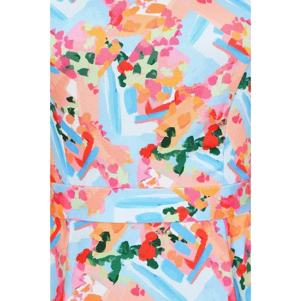 Hepburn Dress - Santorini