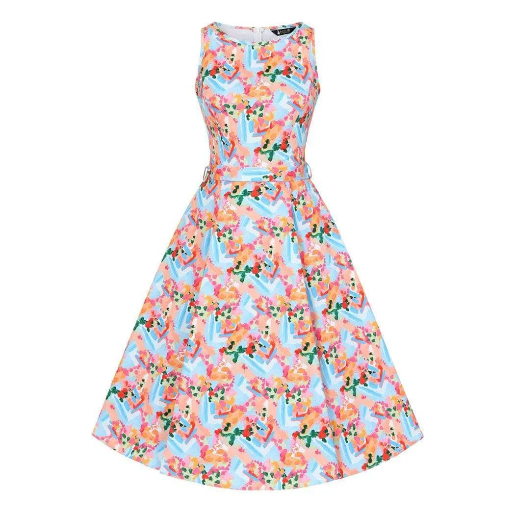 Hepburn Dress - Santorini