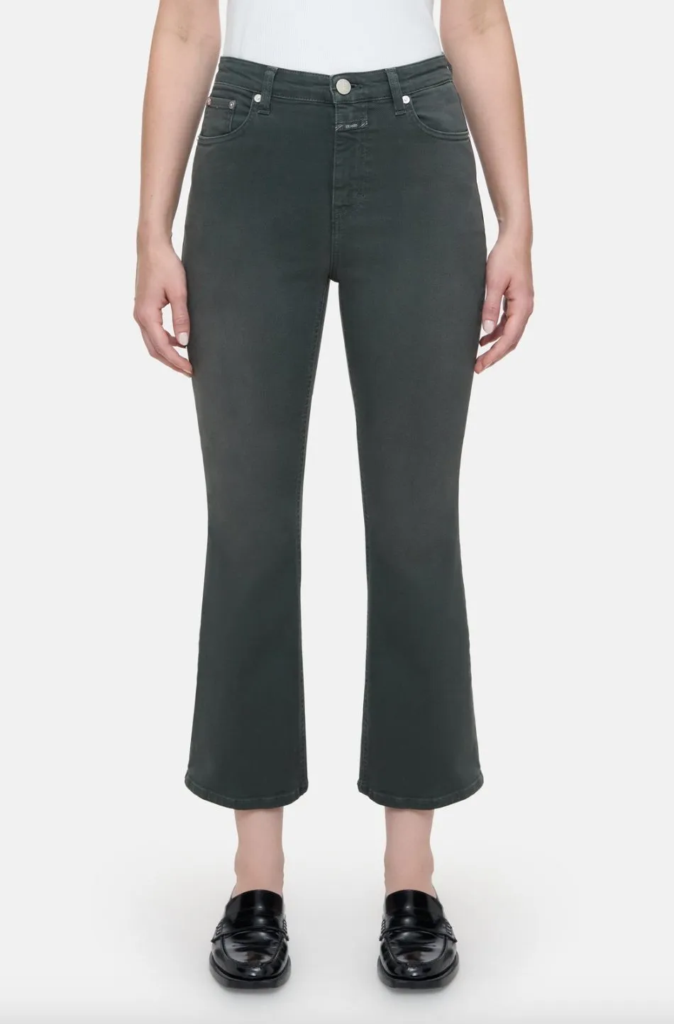 hi-sun Cropped Flare Jean