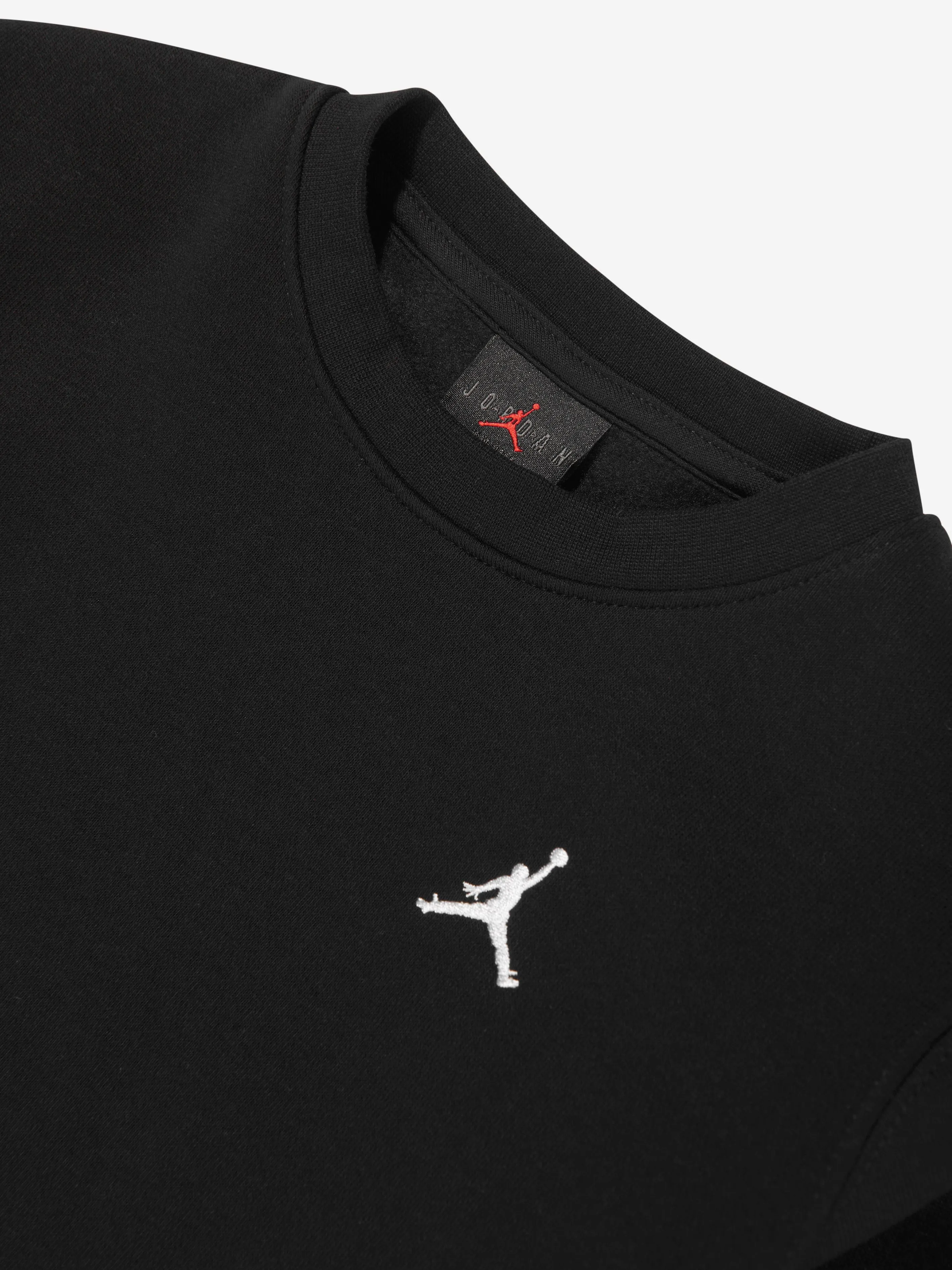 Jordan Boys Brooklyn Fleece Essential Sweatshirt in Black