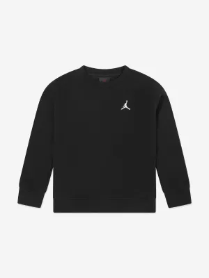 Jordan Boys Brooklyn Fleece Essential Sweatshirt in Black