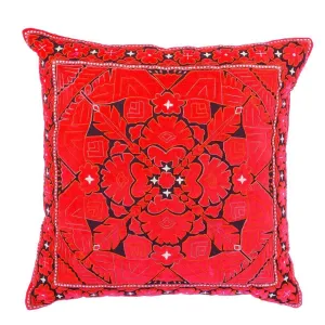 Kilim Orange Lounge Cushion 55 x 55cm