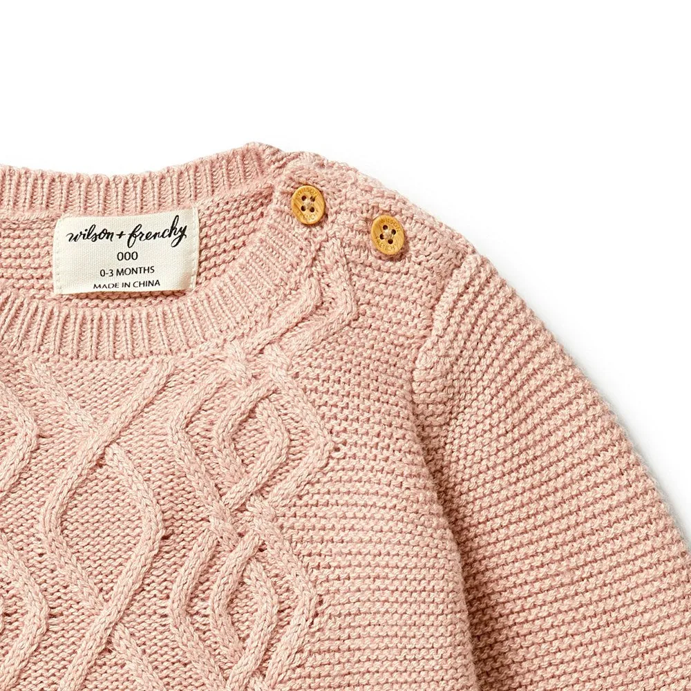 Knitted Cable Jumper