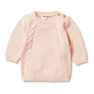 Knitted Mini Cable Jumper