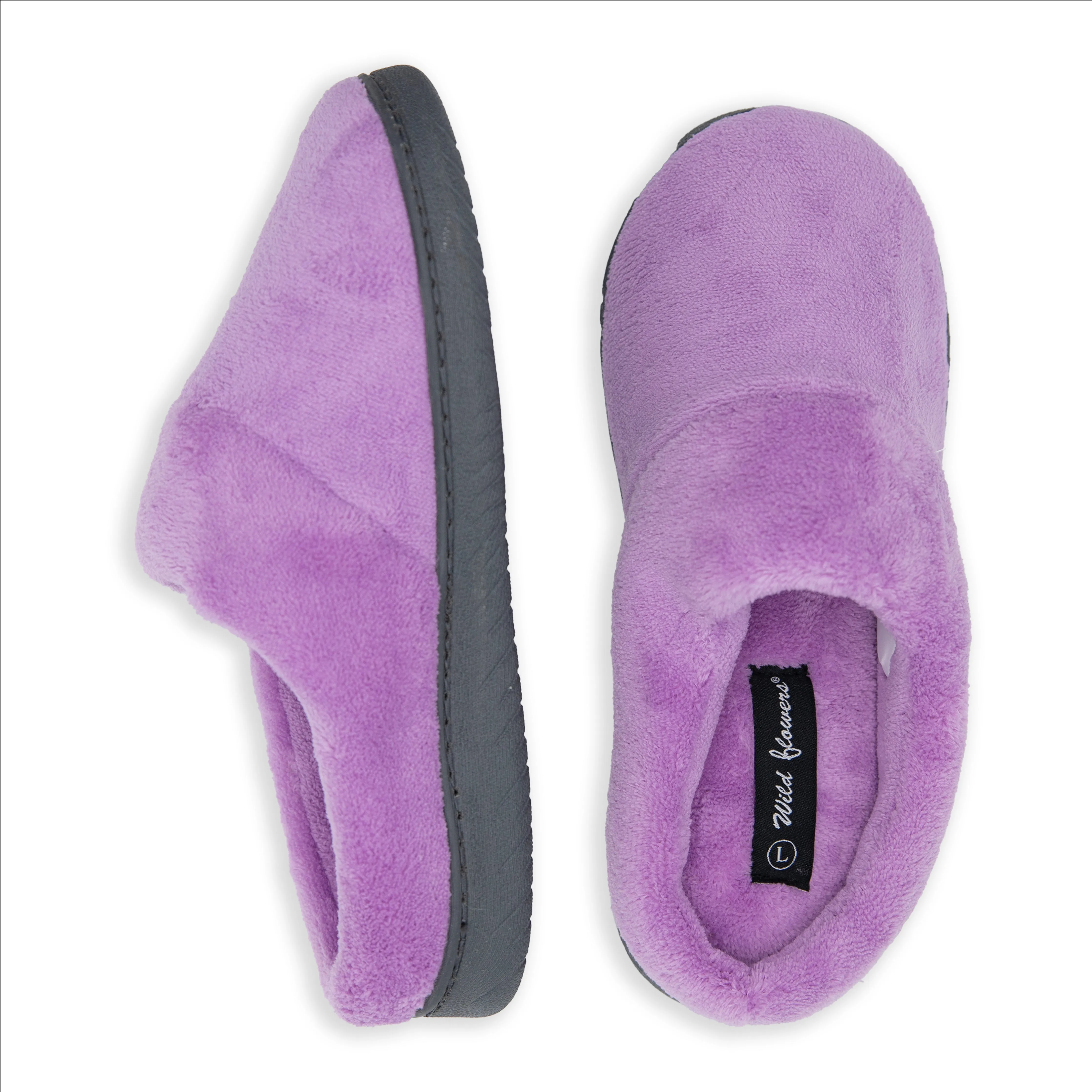 Ladies Memory Foam Clog Slippers