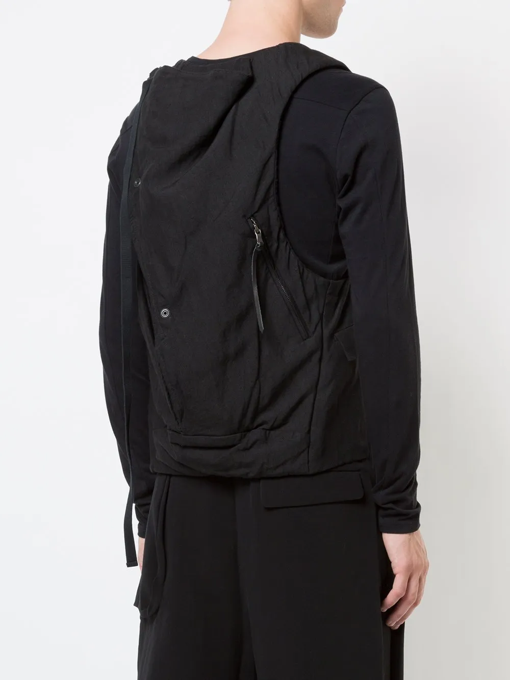 Linen Hopsack Vest