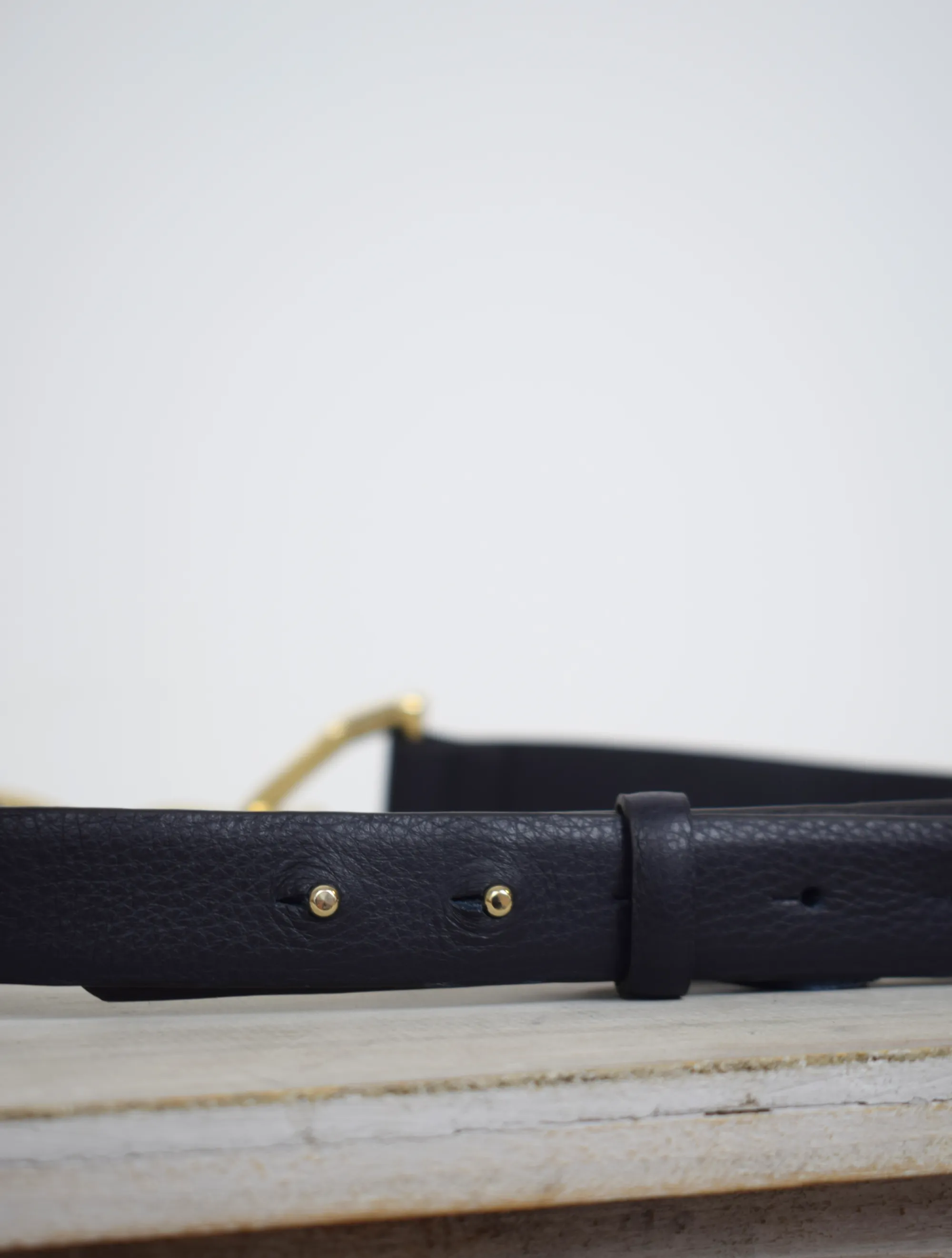 Lola Link Belt Black/Gold