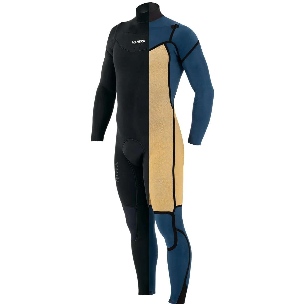 Manera X10D Meteor 5/4/3 Chest Zip Wetsuit