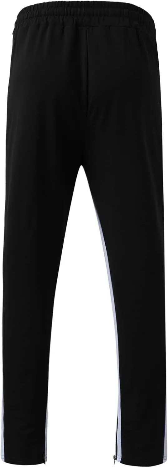 Mens Workout Cargo Sweatpants Lined Sweatpants Thicken Active Jogging Workout Trousers Casual Cargo Pants Sweatpants