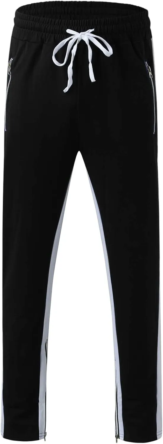 Mens Workout Cargo Sweatpants Lined Sweatpants Thicken Active Jogging Workout Trousers Casual Cargo Pants Sweatpants