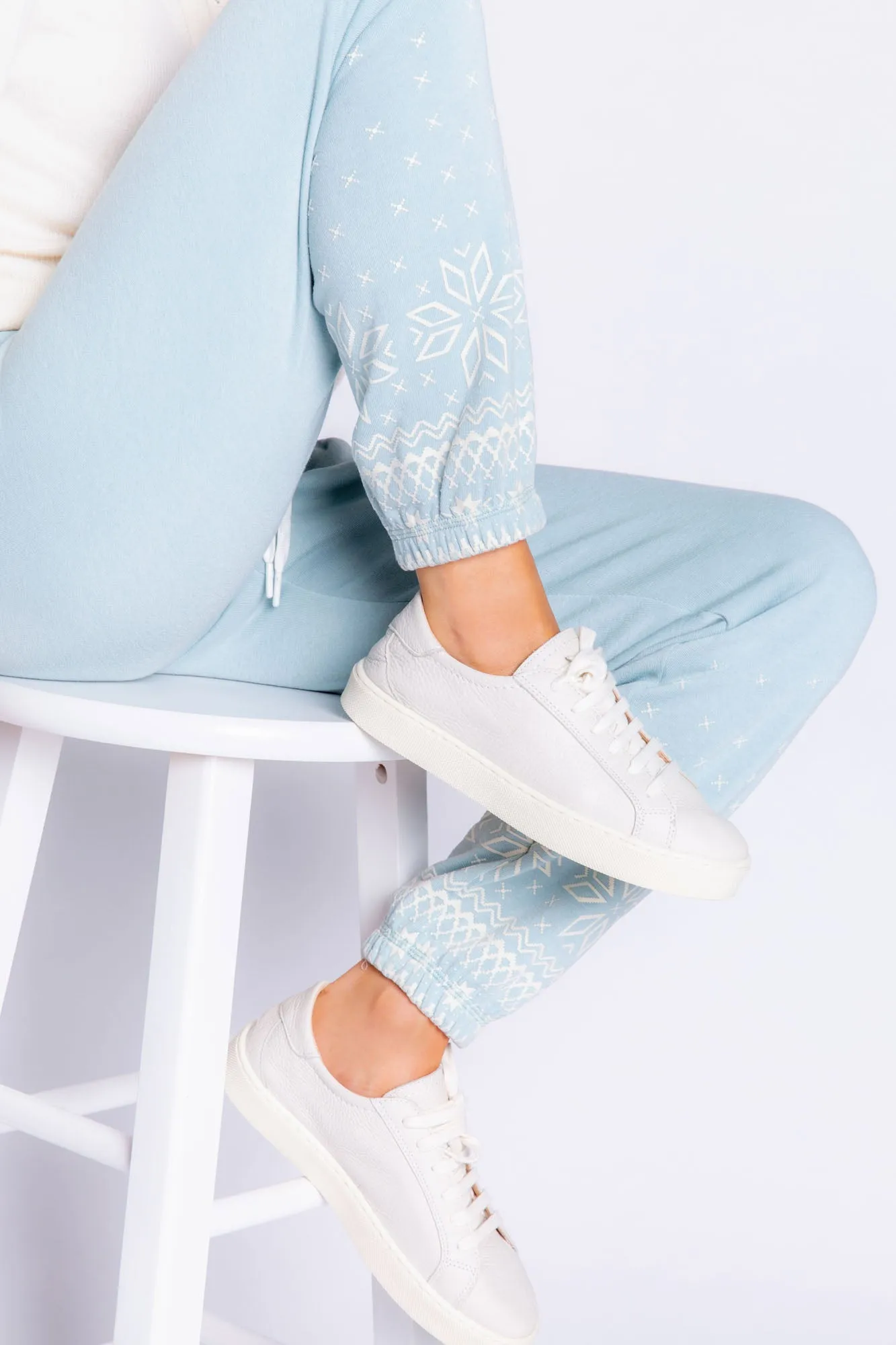 Mountain Bound Fairisle Banded Pant