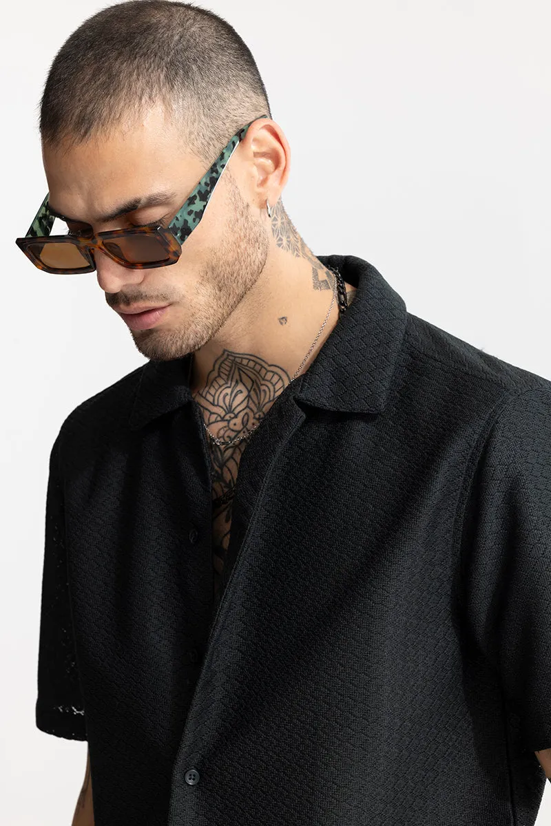 Nector Black Hakoba Shirt