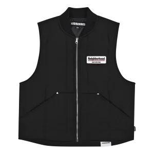 Padded Work Vest Black