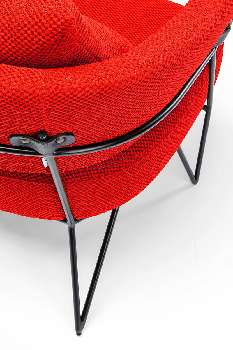 Peppo Mesh Look Armchair