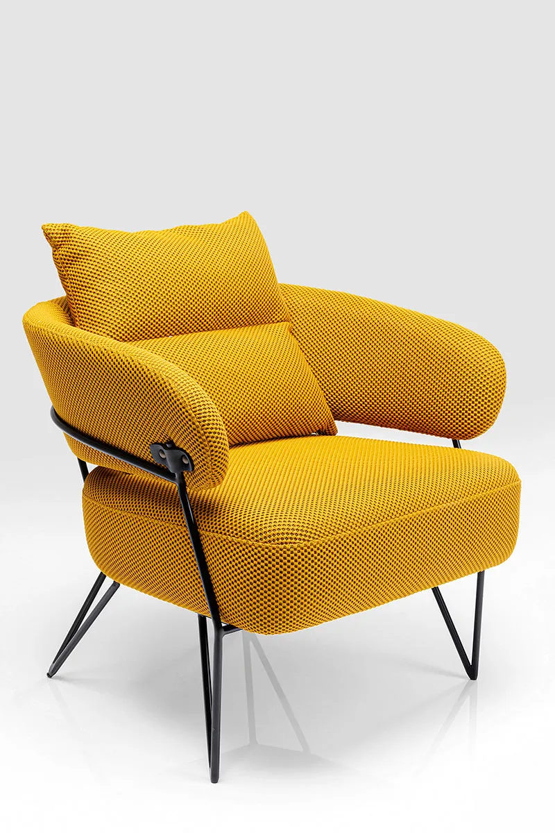 Peppo Mesh Look Armchair