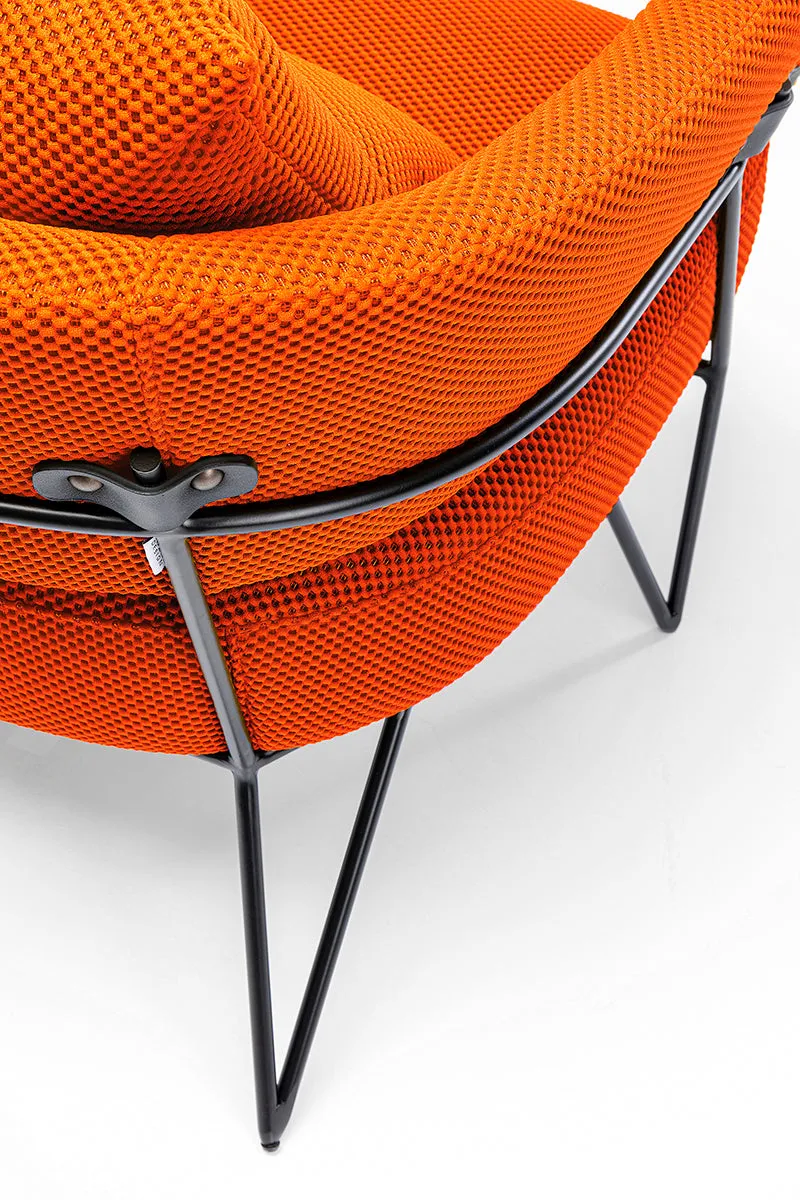 Peppo Mesh Look Armchair