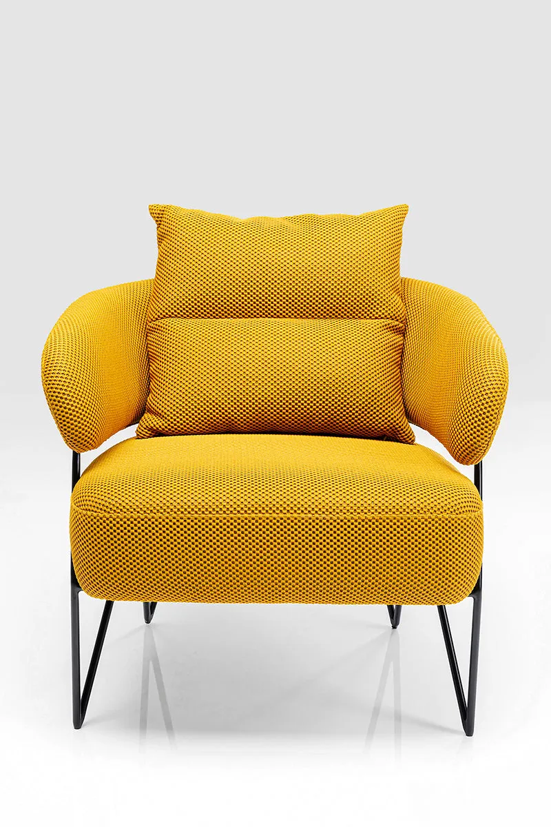 Peppo Mesh Look Armchair
