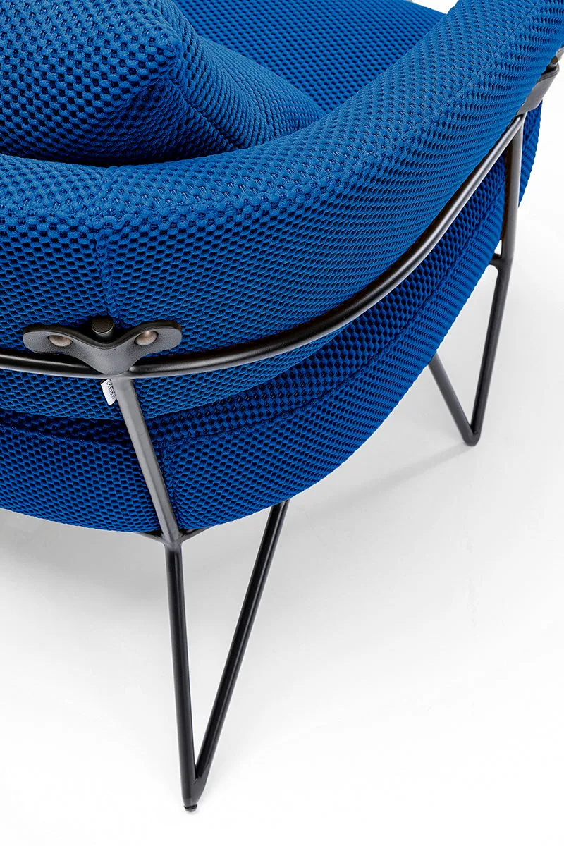 Peppo Mesh Look Armchair