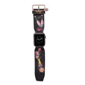 Ready to Ship - "Cheers" on Black Watchband