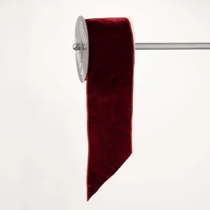 Red Velvet Wired Ribbon Roll