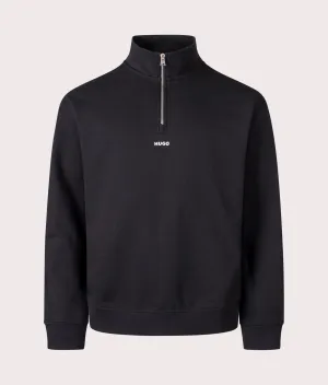 Relaxed Fit Durty244 Quarter Zip Sweatshirt