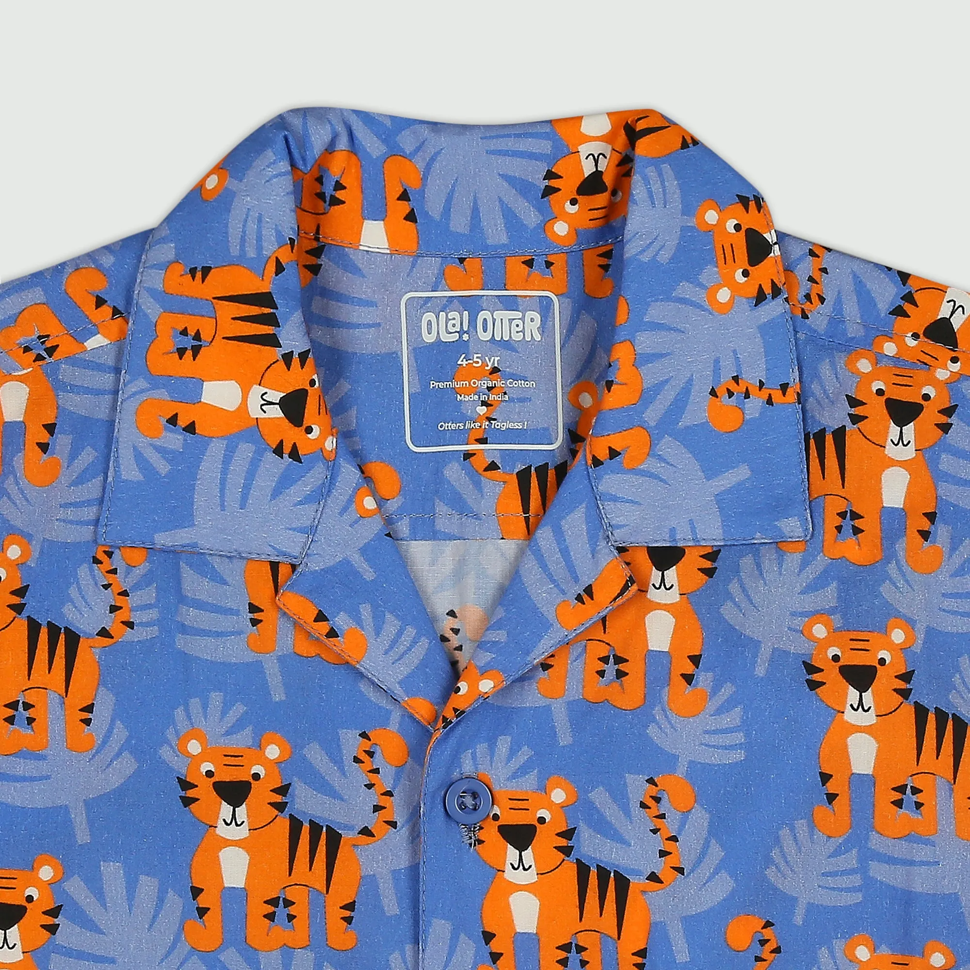 Relaxed Fit Shirt - Tiger Tale