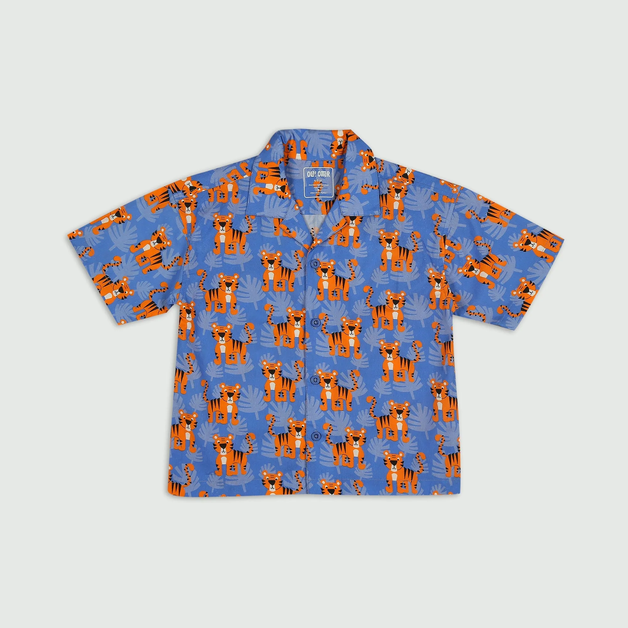 Relaxed Fit Shirt - Tiger Tale