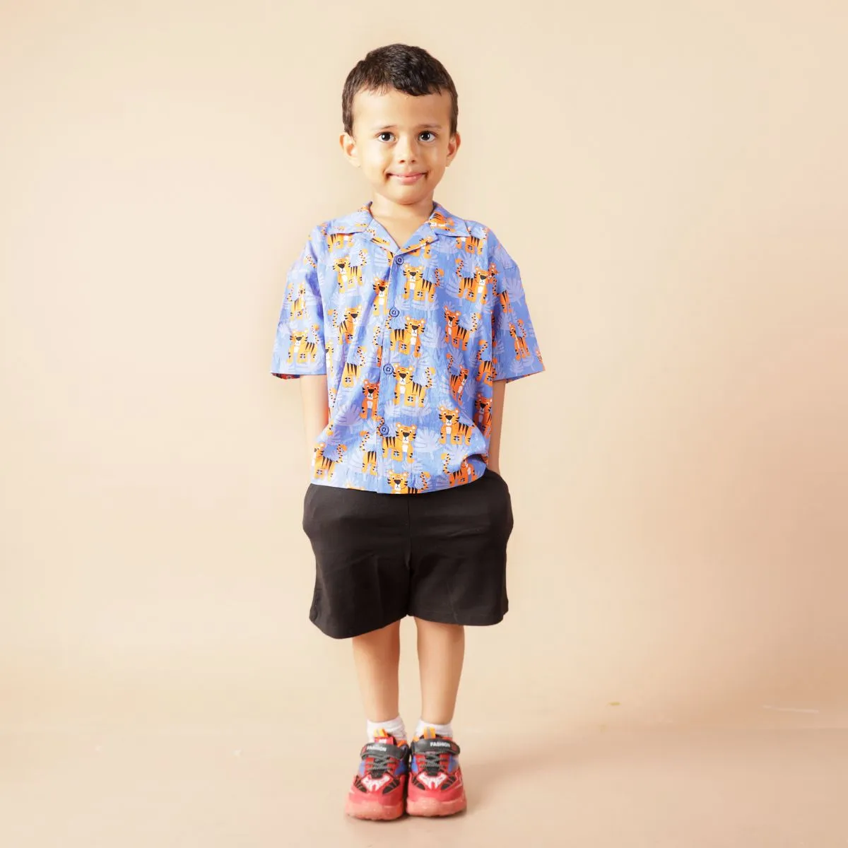 Relaxed Fit Shirt - Tiger Tale