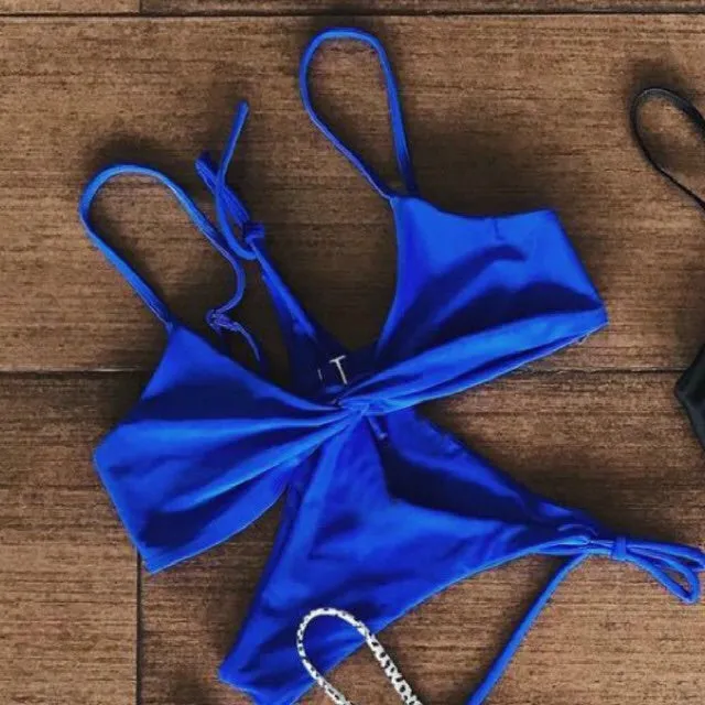 'Riviera' Electric Blue Bikini