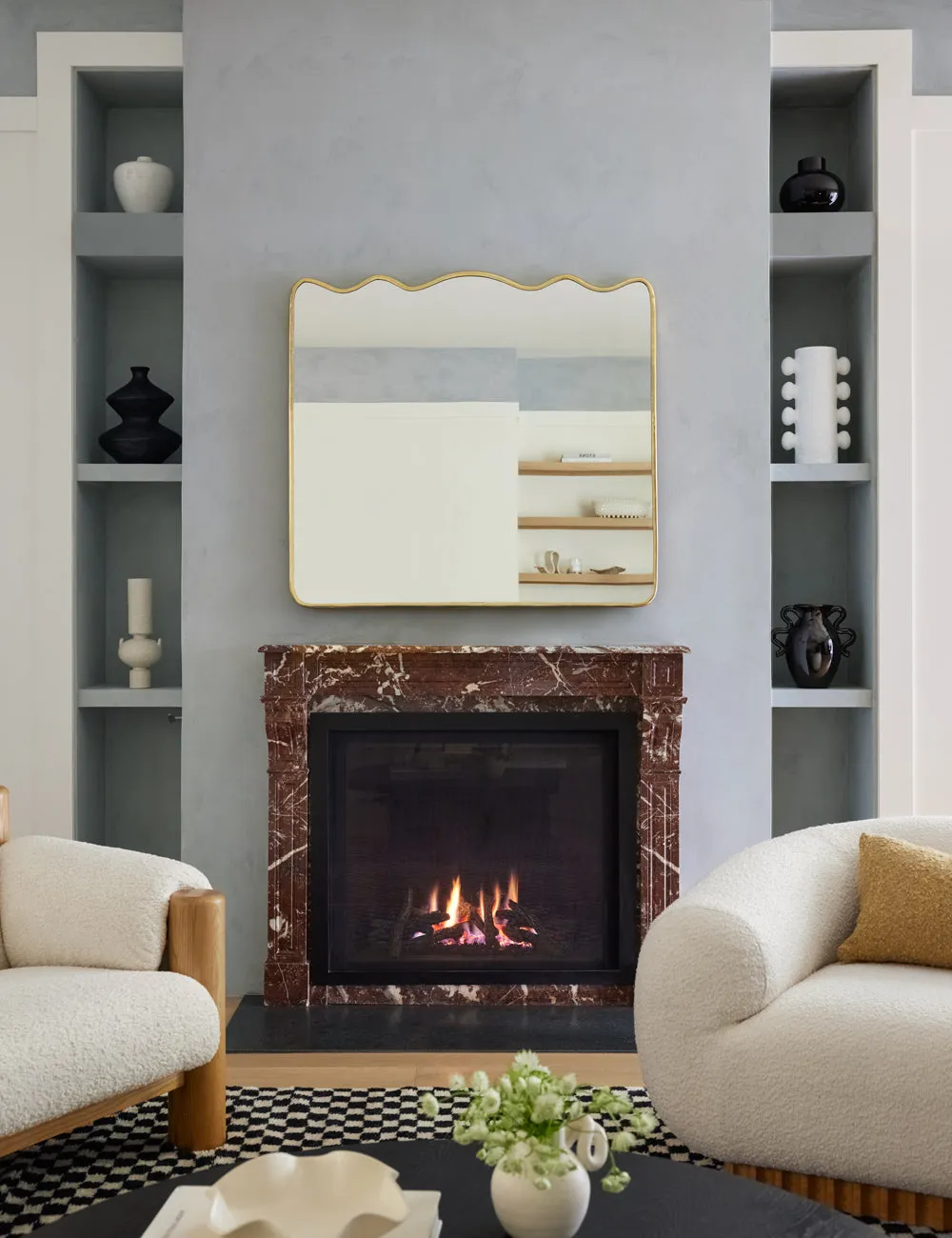 Rook Mantel Mirror by Sarah Sherman Samuel