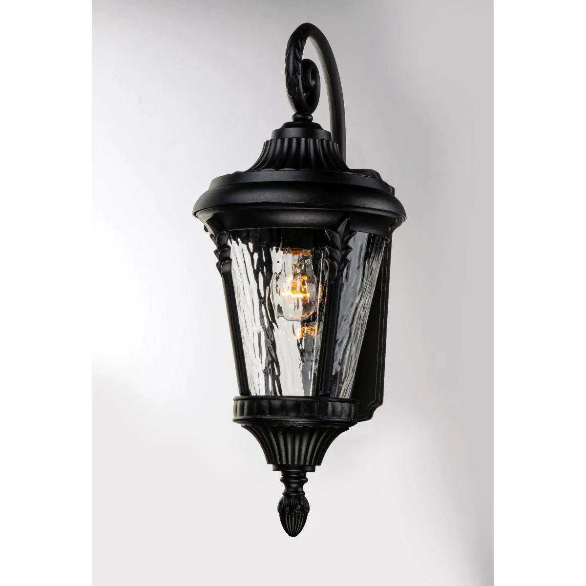 Sentry 22 in. Outdoor Wall Light Black Finish