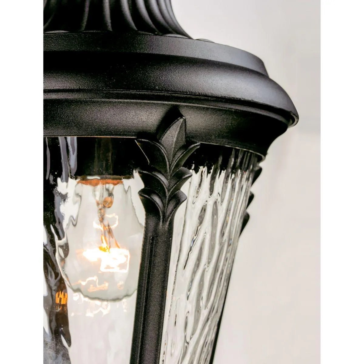 Sentry 22 in. Outdoor Wall Light Black Finish