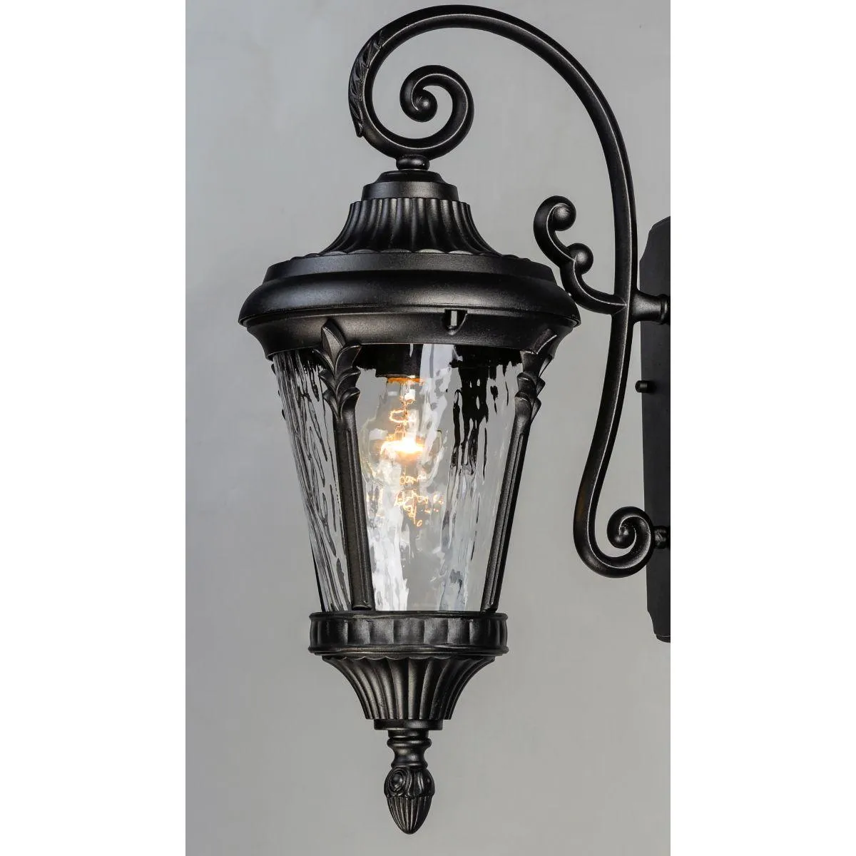 Sentry 22 in. Outdoor Wall Light Black Finish