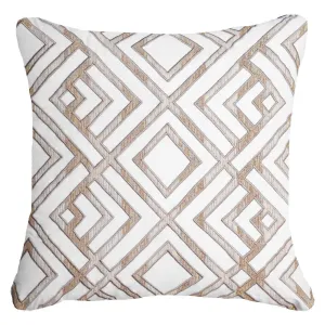 Shoowa Arrow White Lounge Cushion 55 x 55 cm