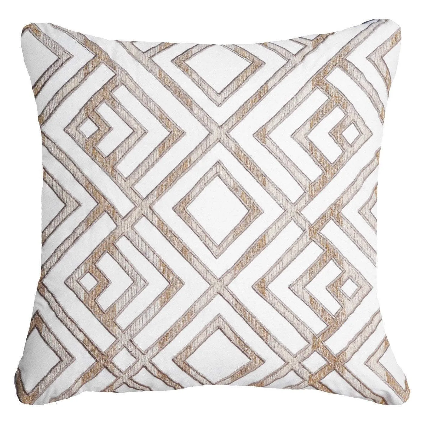 Shoowa Arrow White Lounge Cushion 55 x 55 cm