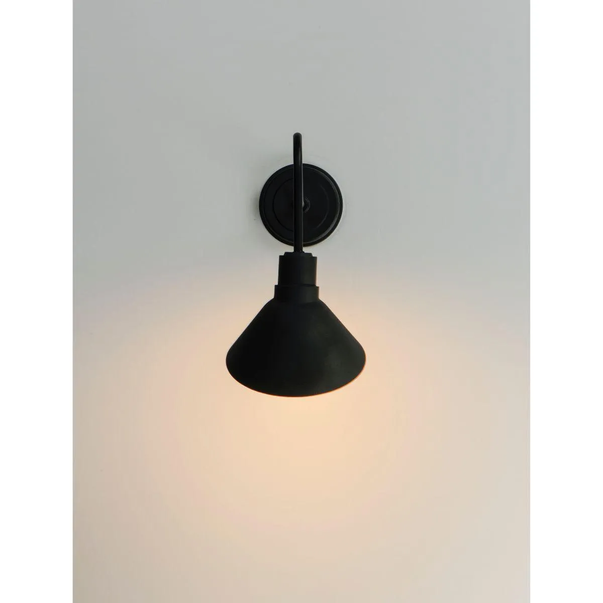 Signlite 14 in. Outdoor Barn Light Black Finish
