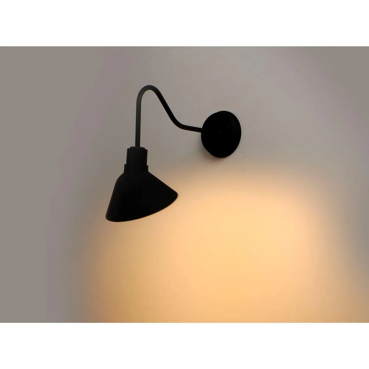 Signlite 14 in. Outdoor Barn Light Black Finish